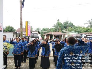 Puskesmas Air Teluk Kiri Laksanakan Cek Kesehatan Gratis di Kantor Camat Air Teluk Kiri